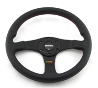 Preview: Momo Leder Sportlenkrad Tuner 32 320mm schwarz black steering wheel volante
