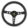 Preview: Momo Leder Sportlenkrad Prototipo 350mm schwarz black steering wheel volante