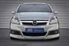 Preview: JMS Frontlippe Racelook für Opel Zafira B Bj. 2005-08 ohne OPC bis Facelift