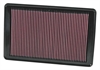 Preview: 33-2369 K&N Filter für Opel GT Bj.6/07- Luftfilter Sportfilter Tauschfilter