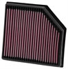 Preview: 33-2972 K&N Filter für Volvo S 60 I, V 70 II, V 70 III, XC 70 II, XC 90 Luftfilter Sportfilter Tauschfilter