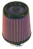 Preview: RX-4730 K&N Universalluftfilter konisch, Flansch: mittig, 76mm, Ø unten, oben : 140mm, 127mm, Höhe: 165mm