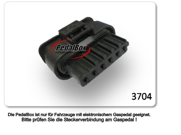 DTE Systems PedalBox 3S für Mercedes-Benz GLK-Klasse X204 ab 2009 GLK 220 CDI R4 125KW Gaspedal Chip Tuning Pedaltuning