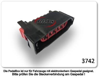 DTE Systems PedalBox 3S für Ford Galaxy WA6 ab 2006 2.3L R4 118KW Gaspedal Chip Tuning Pedaltuning