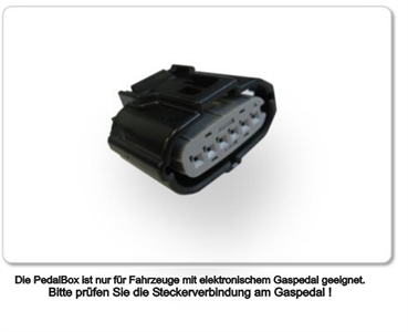 DTE Systems PedalBox für diverse Modelle Gaspedal Chip Tuning Pedaltuning