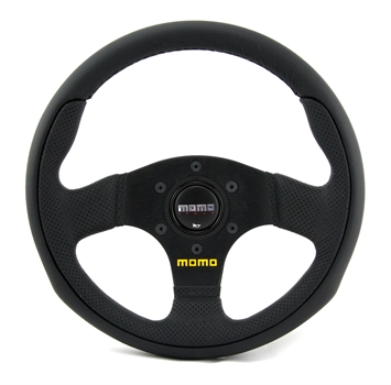 Momo Leder Sportlenkrad Team 28 280mm schwarz black steering wheel volante