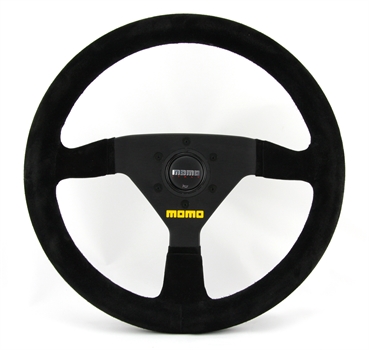 Momo Wildleder Sportlenkrad Modell MOD. 69 350mm schwarz black steering wheel volante