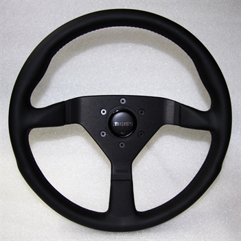 Momo Leder Sportlenkrad Montecarlo 350mm schwarz black steering wheel volante