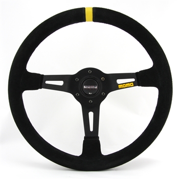 Momo Wildleder Sportlenkrad Modell MOD. 08 350mm schwarz black steering wheel volante