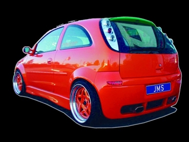 JMS Heckstoßstange für Opel Corsa C Bj. 2000-03 bis Facelift