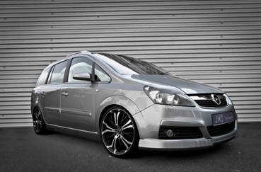 JMS Frontlippe Racelook für Opel Zafira B Bj. 2005-08 ohne OPC bis Facelift
