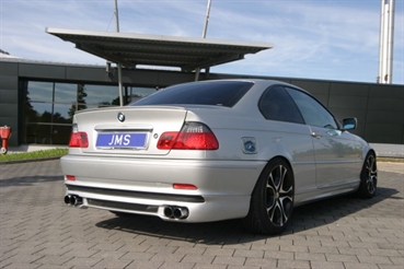 JMS Heckansatz für BMW 3er E46 Bj. 1998-2002 Coupe/Cabrio bis Faclift