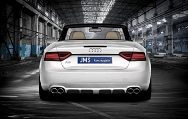 JMS Heckdiffusor für Audi A5 Typ B8 Bj. 2012- Coupe/Cabrio Facelift ohne S-Line