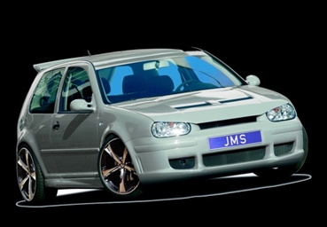 JMS Frontstoßstange Racelook für VW Golf 4