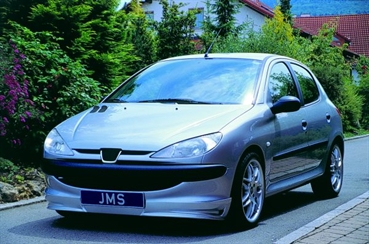 JMS Frontspoilerlippe Racelook für Peugeot 206 XT Bj. 1998-2005