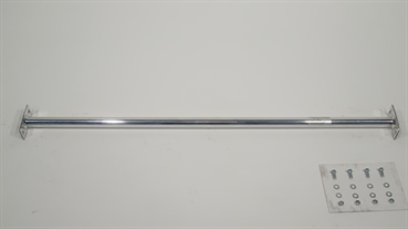 Preview: Wiechers Alu Fahrwerkstrebe hinten für Mercedes W202 / CLK W208 Bj.95-2002 Strebe Aluminium Strut Bar