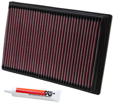 Preview: K&N Filter für Seat Ibiza 2 Typ 6K Bj.4/96-8/99 Luftfilter Sportfilter Tauschfilter