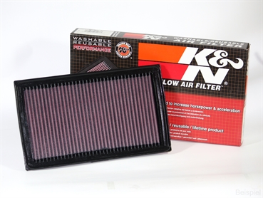 K&N Filter für Skoda Roomster Bj.6/06- Luftfilter Sportfilter Tauschfilter