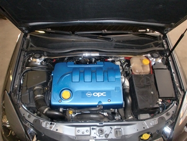 Preview: Wiechers Domstreben Alu Racingline vorne oben für Opel Astra-H 1,9 CDTI Strebe Aluminium Racingline