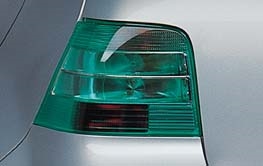 in.pro. Rückleuchtenset für VW Golf 4 IV MK4 grün