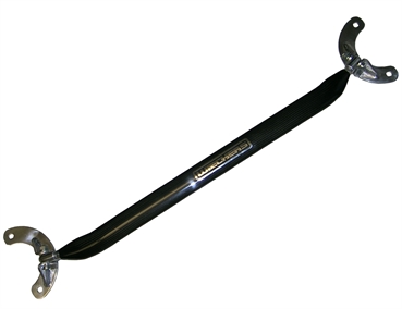 Wiechers Alu Carbon-beschichtet Domstrebe vorne oben für Seat Leon 3 5F Bj.ab 2012 Spritzwand muss an 2 Punkten verändert werden Strebe Aluminium Racingline Strut Bar