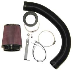 Preview: 57-0607 K&N 57i Performance Kit für Peugeot 407 Bj.5/04- Sportluftfilter Offener Filter