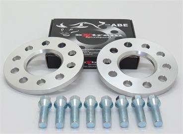 Spurverbreiterung Set 10mm inkl. Radschrauben für Audi 80 / Audi 90 / 89Q