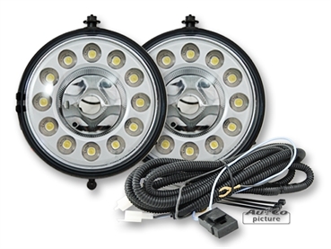 LED - Tagfahrleuchten Set mit E-Prüfzeichen Mini FL R56 / R55 / R57 / R60 ab Bj.2011
