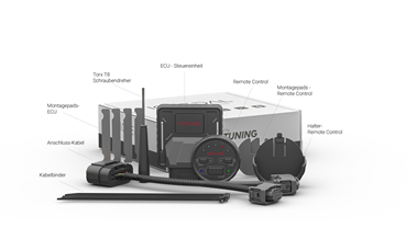 IOPedal Pedalbox für AUDI A1 1.4 TFSI  140PS 103KW (05/2010 bis 10/2018)