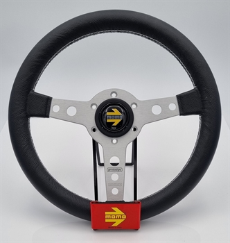 Momo Leder Sportlenkrad Prototipo 32 320mm schwarz steering wheel volante