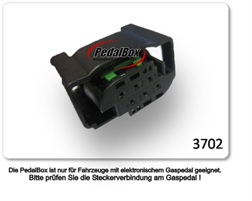  DTE Pedalbox 3S mit Schlüsselband für BMW 3er E46 2001-2005 320Cd R4 110KW Gaspedal Tuning Chiptuning