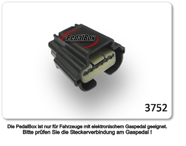  DTE Pedalbox 3S mit Schlüsselband für Dodge Challenger -2007 alle Benziner Diesel KW Gaspedal Tuning Chiptuning