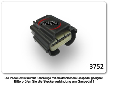 DTE Pedalbox 3S mit Schlüsselband für FORD ECOSPORT 92KW 10 2013- 1.0 EcoBoost Gaspedalbox Tuning