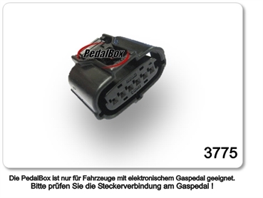  DTE Pedalbox 3S mit Schlüsselband für SUZUKI GT 86 ZN6 147KW 03 2012- 2.0 GT Gaspedalbox Tuning