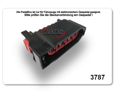  DTE Pedalbox 3S mit Schlüsselband für VOLVO C30 162KW 10 2006-12 2012 T5 Gaspedalbox Tuning
