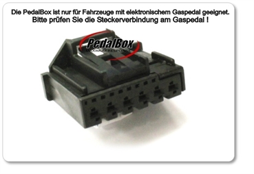 Preview: DTE PedalBox mit Schlüsselband für AUDI A6 4F2 C6 120KW 11 2004-03 2011 2.7 TDI Gaspedalbox