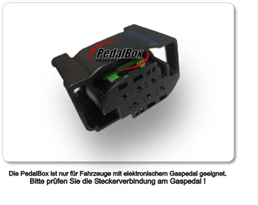 DTE PedalBox mit Schlüsselband für BMW 3 E90 105KW 09 2007-12 2011 318 i Gaspedalbox