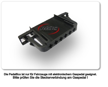 DTE PedalBox mit Schlüsselband für DACIA LOGAN MCV KS_ 50KW 02 2007- 1.5 dCi KS0K Gaspedalbox