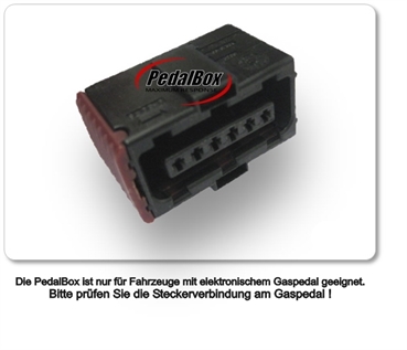 DTE PedalBox mit Schlüsselband für ALFA ROMEO 159 939 147KW 09 2005-11 2011 2.4 JTDM Gaspedalbox