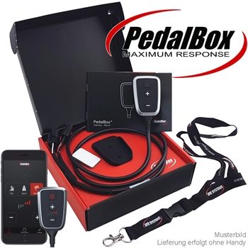 DTE Pedalbox Plus App Schlüsselband für VAUXHALL ASTRA Mk IV G Kombi T98 1998-2005 118PS 87KW 1.8 16V Dualfuel