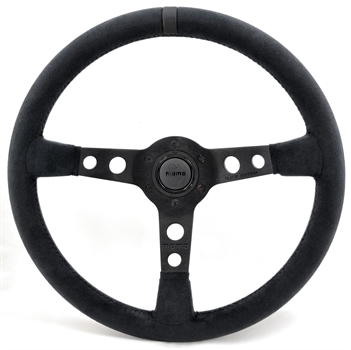 Momo Wildleder Sportlenkrad Modell MOD. 07 Black Edition 35 350mm schwarz black steering wheel volante