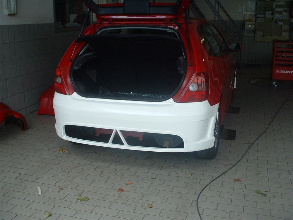 BMS Racing Heckschürze R-V für Honda Civic Typ EP 3-trg. 01-03