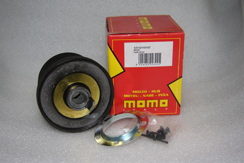 BMS Racing Autotuning - Lenkrad Adapter schwarz 10mm für Momo Naben mit  70mm auf Atiwe 3x 61mm zu erweitern