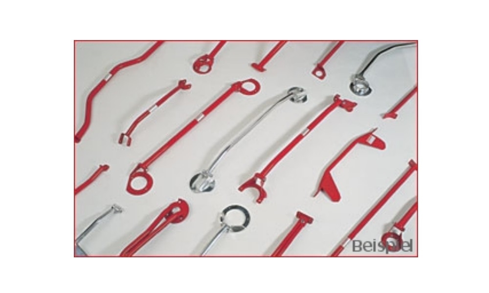 Wiechers Stahl Fahrwerkstrebe hinten für VW Golf 1 Einspritzer / Vergaser Strebe Strut Bar