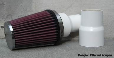 BMS Universaladapter ca. 70/70mm zur Montage einen Filters mit ca. 70mm Anlschuß
