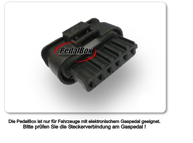 DTE Systems PedalBox für MERCEDES-BENZ SPRINTER 906 80KW 06 2006- 211 CDI 906.111 906.113 906.211 906.213 Gaspedalbox