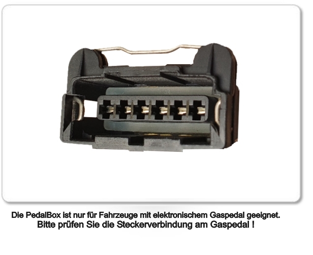 DTE Systems PedalBox für VOLVO V70 P80_ 120KW 08 2001-08 2007 2.4 D5 Gaspedalbox