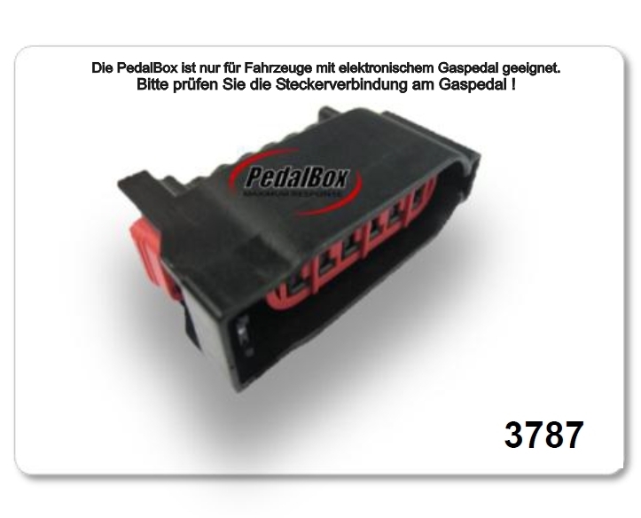  DTE Pedalbox 3S mit Schlüsselband für VOLVO C30 162KW 10 2006-12 2012 T5 Gaspedalbox Tuning