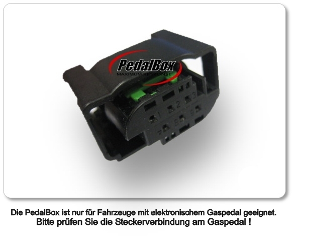 DTE PedalBox mit Schlüsselband für BMW 3 E90 160KW 09 2007-12 2011 325 xi Gaspedalbox