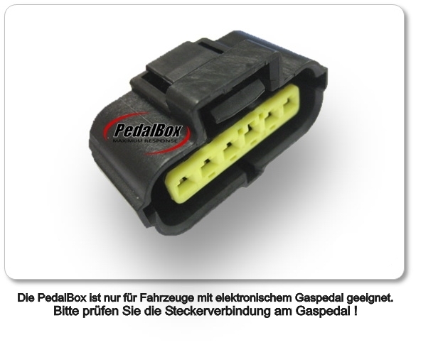 DTE PedalBox mit Schlüsselband für HYUNDAI SANTA FÉ 85KW 03 2006- 2.0 CRDi 4x4 Gaspedalbox